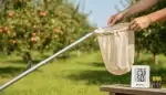 Optimaler Netzwechsel am Obstpflücker