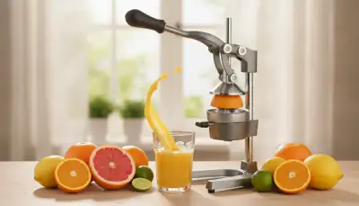 Orangenpresse Manuell: Einfach und Frisch