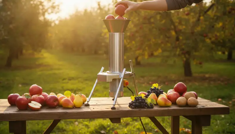 Die Maischemühle: Herzstück der Saftproduktion