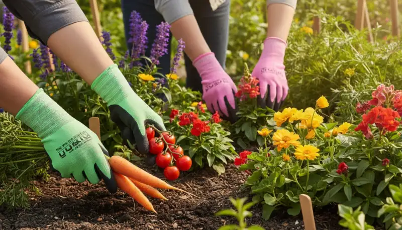 Komfort und Grip: Gartenhandschuhe