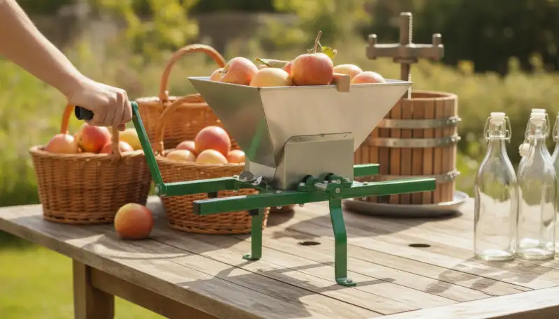 Obstmühle kaufen: Der Weg zum besten Saft