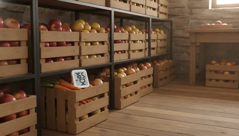 Optimale Erntelagerung mit Hordenregalen