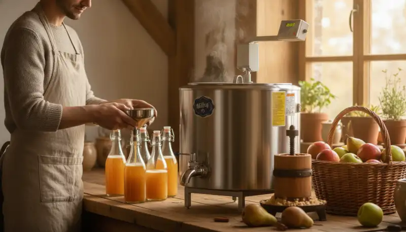 Saft pasteurisieren: Lange Freude am Erntesaft