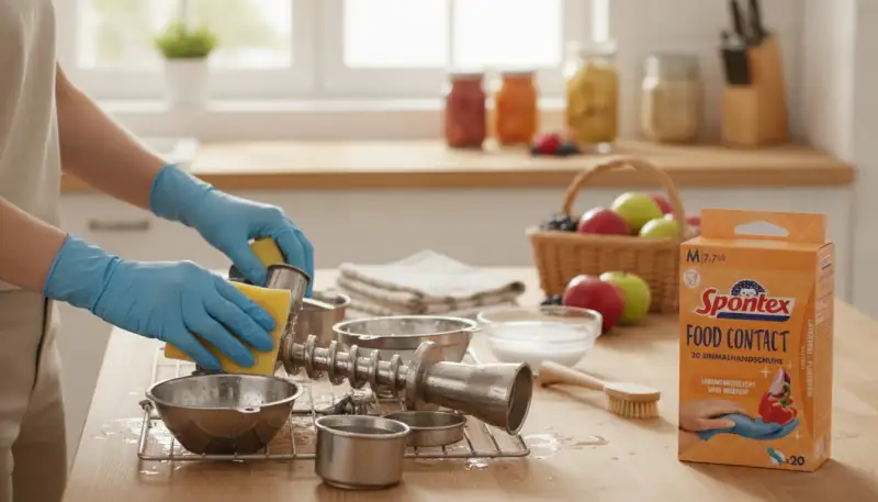 Sauberkeit nach der Ernte: Lebensmittelsichere Handschuhe
